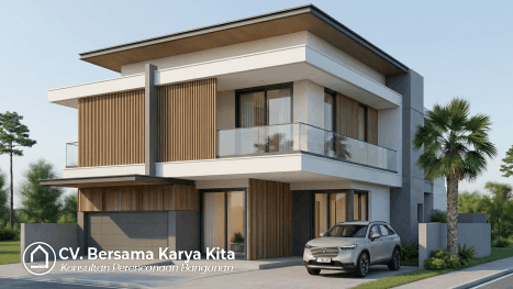 Desain Rumah Hook - Bpk Indra Malang
